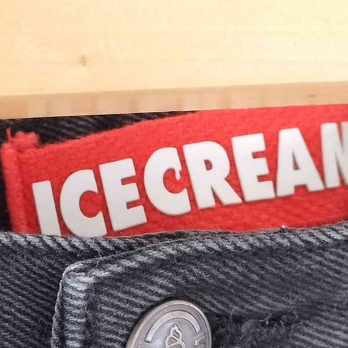 アイスクリーム ICE CREAM Big Black Jean Vanilla Fit Shorts メンズ 32