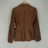 ダナキャランニューヨーク DKNY lamb leather 羊革 ラムレザー 1ボタン テーラードジャケット レディース 2