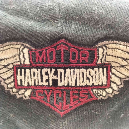 ハーレーダビッドソン HARLEY-DAVIDSON ロゴ刺繍 ハンチング メンズ M