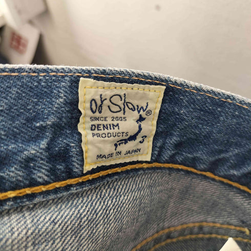 オアスロウ orSlow ジップフライ デニムパンツ レディース 3 DENIM