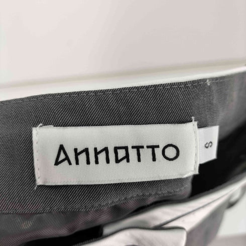 annatto ステッチデザイン プリーツスカート レディース JPN:S