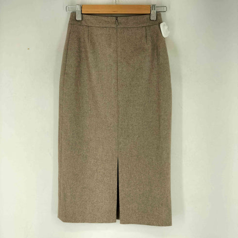 ラルフローレン RALPH LAUREN 90S MADE IN USA スリット ウールタイトスカート レディース JPN:2