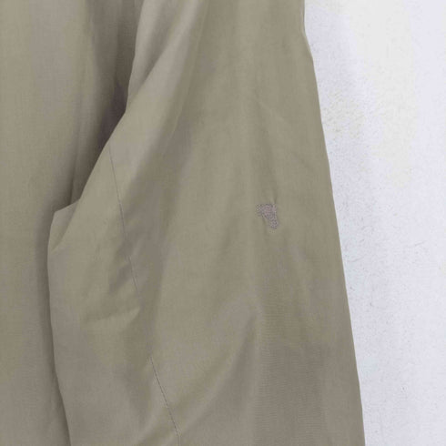 アクアスキュータム AQUASCUTUM MADE IN ENGLAND 比翼 ステンカラーコート メンズ