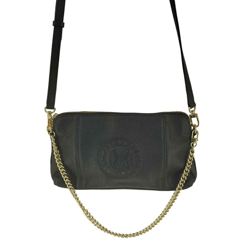 METROCITY メトロシティ シボ革 2WAY ショルダーバッグ import レディース