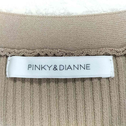ピンキーアンドダイアン Pinky&Dianne Vネックケープニットプルオーバー レディース JPN:38