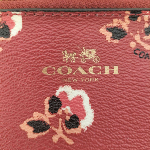 コーチ COACH 花柄ポーチ レディース