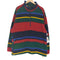 エディーバウアー Eddie Bauer 90S EBTEK ボーダー フリース ハーフジップ プルオーバー メンズ XL