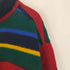 エディーバウアー Eddie Bauer 90S EBTEK ボーダー フリース ハーフジップ プルオーバー メンズ XL