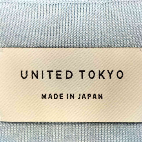 ユナイテッドトウキョウ UNITED TOKYO パレスクルーニット ウォッシャブル/吸汗/吸湿/接触冷感/防シワ/ レディース FREE