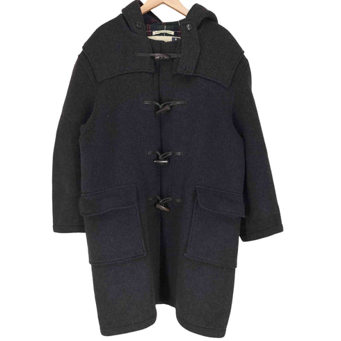 グローバーオール Gloverall MADE IN ENGLAND 裏地チェック ダッフルコート メンズ