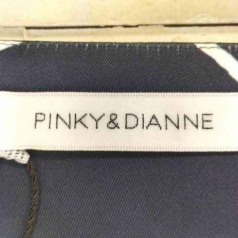 ピンキーアンドダイアン Pinky&Dianne ラインプリントタックスカート レディース JPN:36