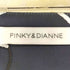 ピンキーアンドダイアン Pinky&Dianne ラインプリントタックスカート レディース JPN:36