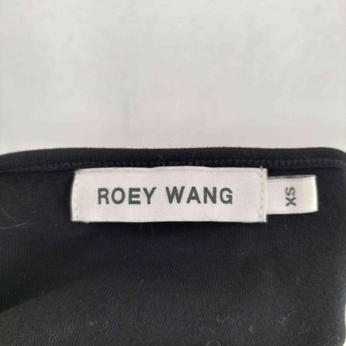 ROEY WANG ロイワン アシンメトリー デザイン 長袖 カットソー Y2K レディース XS
