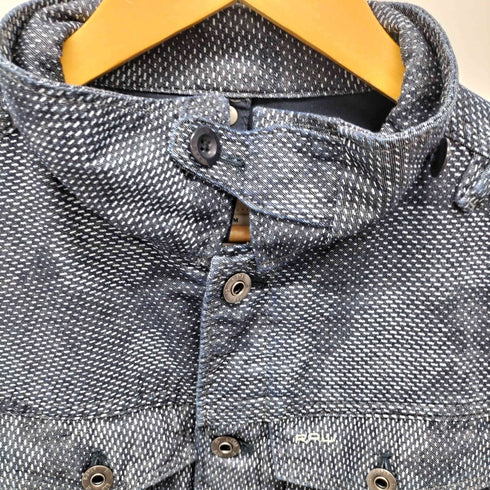ジースターロー G-STAR RAW 3301 3D SLIM カモフラ デニムジャケット メンズ import:M