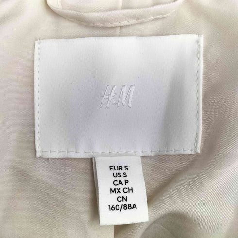 エイチアンドエム H&M パイピング ボア ジャケット レディース import:S