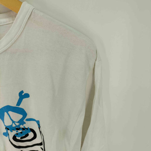 ステューシー Stussy スカル ロングスリーブ Tシャツ ロンT メンズ import:L