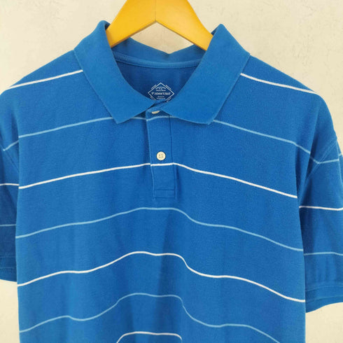 セントジョンズベイ STJOHNS BAY コットン ボーダー ポロシャツ メンズ import:XL