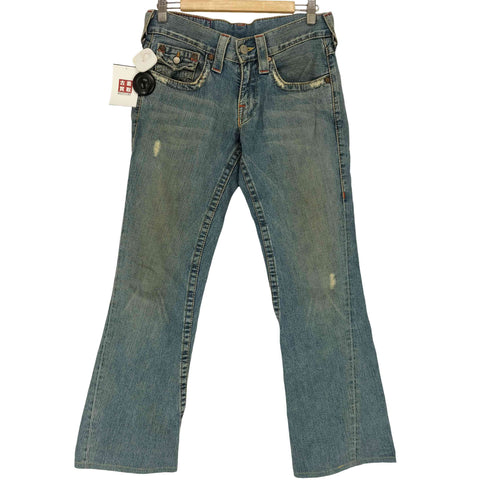 トゥルーレリジョン TRUE RELIGION SECTION JOEY セクション ジョーイ ブーツカット デニムパンツ Y2K メンズ 28×33