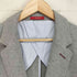 Sartoria Bellini 2B スウェット テーラードジャケット メンズ BE-LL