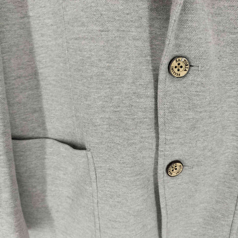 Sartoria Bellini 2B スウェット テーラードジャケット メンズ BE-LL