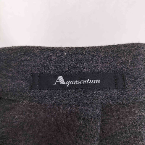 アクアスキュータム AQUASCUTUM ポリリネン シースルー 2Bテーラードジャケット メンズ UK:40