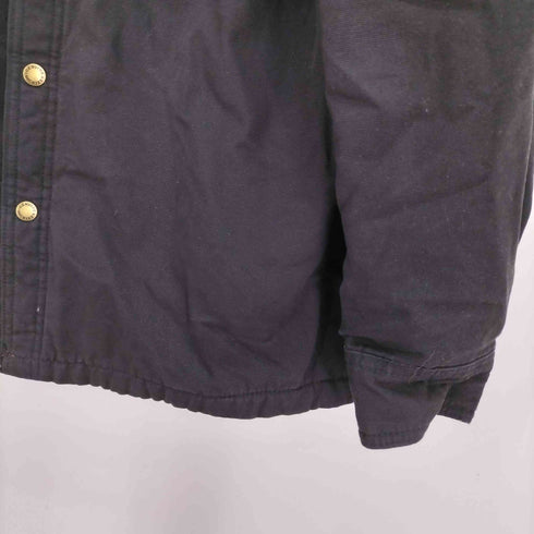 ジェニュインディッキーズ GENUINE Dickies ダック地 裏地チェック柄 シャツ型 ワークジャケット 裏地キルティング メンズ JPN:L