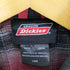 ジェニュインディッキーズ GENUINE Dickies ダック地 裏地チェック柄 シャツ型 ワークジャケット 裏地キルティング メンズ JPN:L