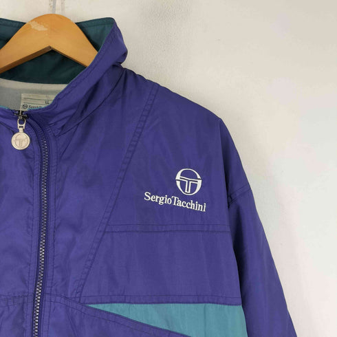 セルジオタッキーニ SERGIO TACCHINI 刺繍ロゴ ジップアップジャケット メンズ LL
