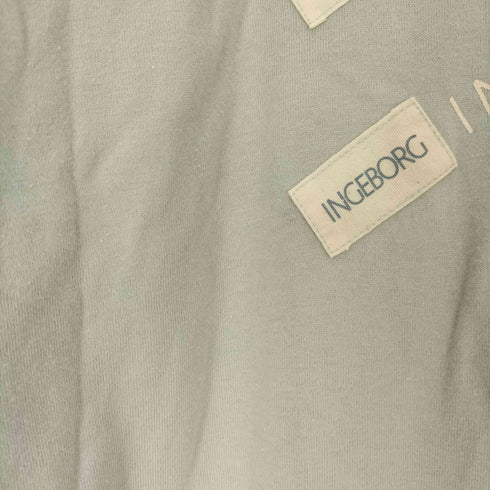 ピンクハウス PINK HOUSE ロゴパッチ Kルーネック S/S 半袖 Tシャツ レディース