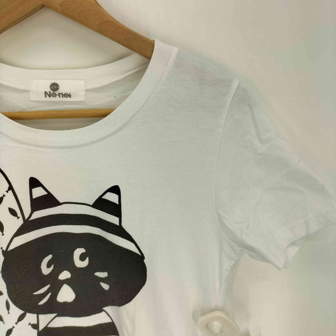 ネネット Ne-net 00S にゃー グラフィックプリント Tシャツ Y2K archive メンズ 2
