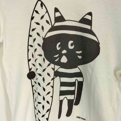 ネネット Ne-net 00S にゃー グラフィックプリント Tシャツ Y2K archive メンズ 2