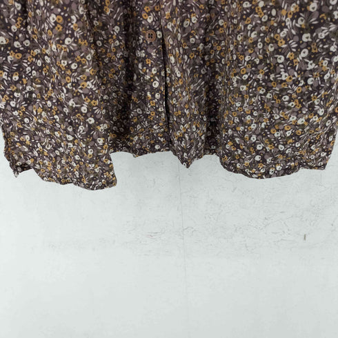 Goldenbear ゴールデンベア バンドカラー 総柄シャツ Elegance レディース JPN:M