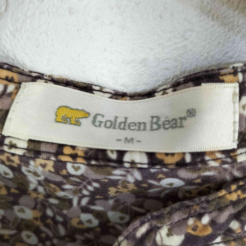 Goldenbear ゴールデンベア バンドカラー 総柄シャツ Elegance レディース JPN:M