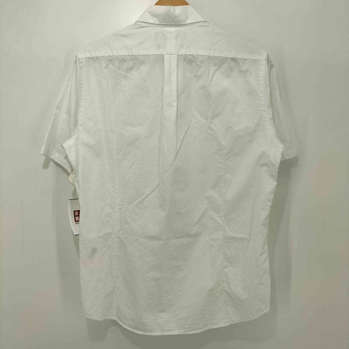 ナノユニバース NANO universe 25SS N SHIRTS 汗染み防止 ホリゾンタルカラーシャツ 半袖 メンズ JPN:L