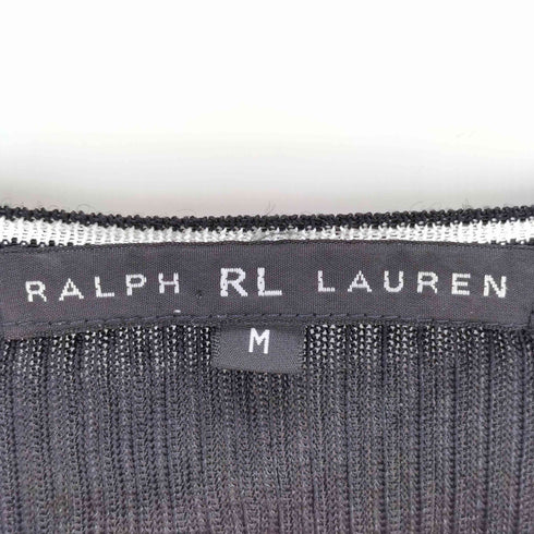 ラルフローレン RALPH LAUREN 長袖 レーヨン カーディガン レディース M