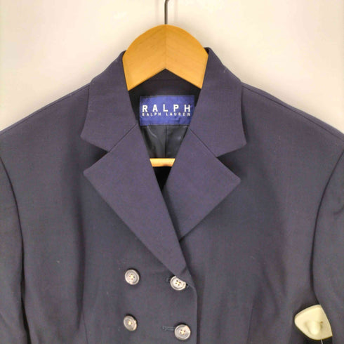 ラルフローレン RALPH LAUREN ダブルブレスト 紺 ブレザー レディース 11