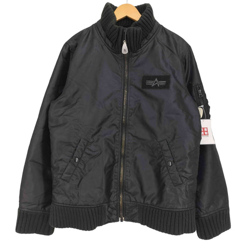 アルファインダストリーズ ALPHA INDUSTRIES 裏地キルティングナイロンジャケット メンズ import:XL