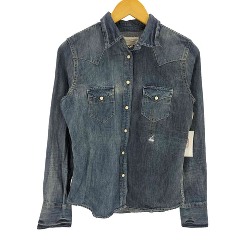 デニムアンドサプライラルフローレン DENIM&SUPPLY RALPH LAUREN ウエスタンデニムシャツ レディース S
