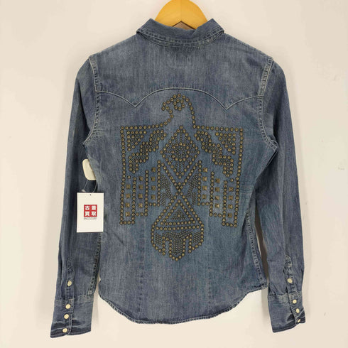 デニムアンドサプライラルフローレン DENIM&SUPPLY RALPH LAUREN ウエスタンデニムシャツ レディース S