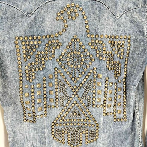 デニムアンドサプライラルフローレン DENIM&SUPPLY RALPH LAUREN ウエスタンデニムシャツ レディース S