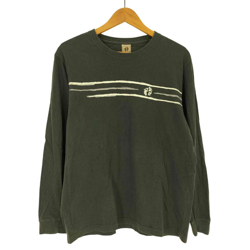ハンテン HANG TEN フロントロゴ L/S 長袖 Tシャツ メンズ JPN:L