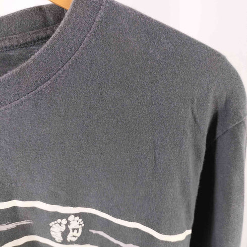ハンテン HANG TEN フロントロゴ L/S 長袖 Tシャツ メンズ JPN:L