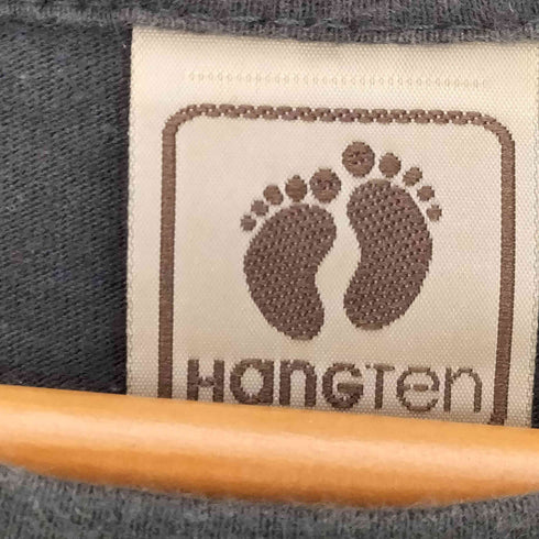 ハンテン HANG TEN フロントロゴ L/S 長袖 Tシャツ メンズ JPN:L