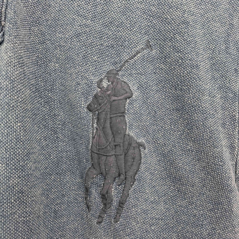 ポロバイラルフローレン Polo by RALPH LAUREN CUSTOM FIT ビッグポニー刺繍 半袖ポロシャツ メンズ import:L
