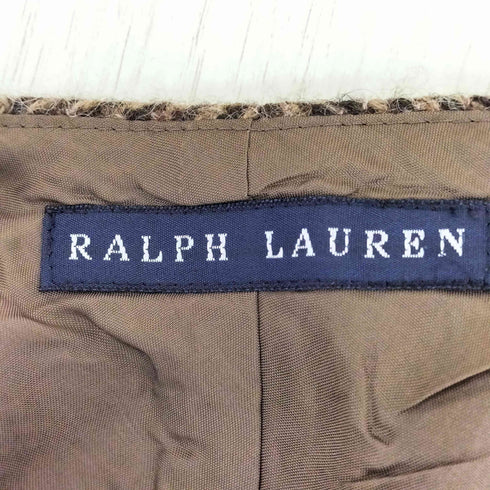 ラルフローレン RALPH LAUREN アルパカ混 バックスリット ウールスカート レディース 9