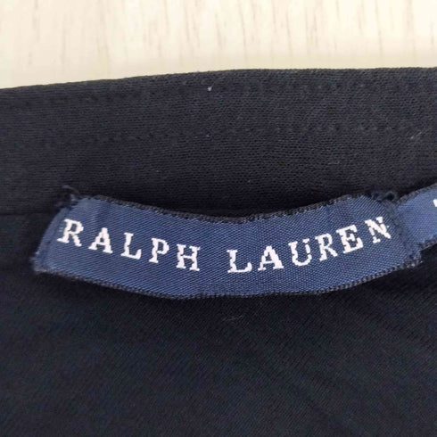 ラルフローレン RALPH LAUREN ドレープデザイン フレア シアー ミニスカート レディース M