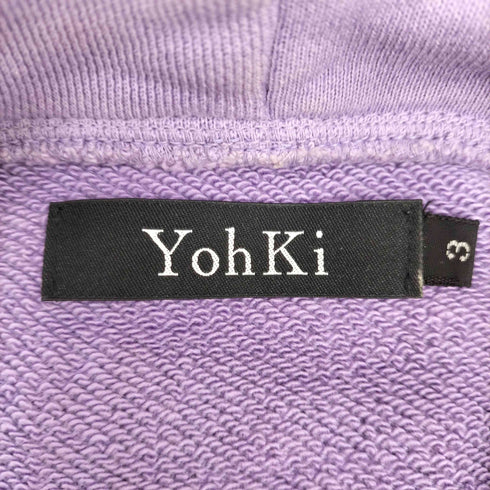 YOHKI ヨウキ Ghost sleeve sweat hoodie プルオーバーパーカー メンズ JPN:3