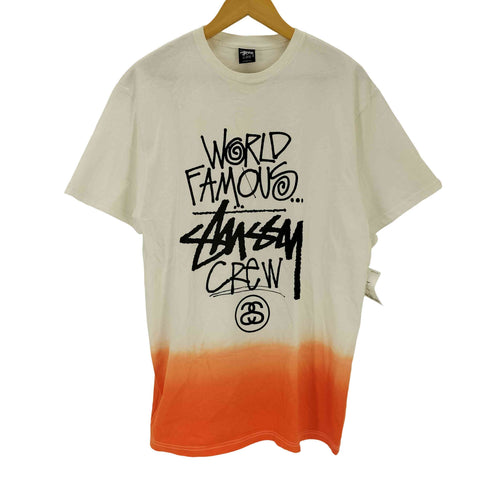 ステューシー Stussy グラデーションカラー プリント半袖Tシャツ メンズ XL