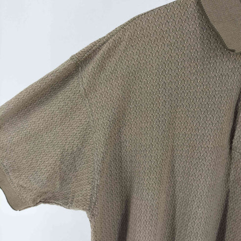 90S NATURAL NORTHWEST TERRITORY ナチュラル ノースウエスト テリトリー コットン ポリ 半袖 ポロシャツ メンズ L