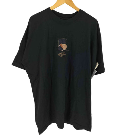 NEW ZELAND TOURIST WEAR ニュージーランド ツーリスト ウェア コットン 動物 刺繍 スーベニ Tシャツ メンズ XL